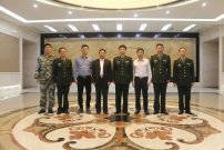 【輝煌頭條】泉州市委常委、軍分區(qū)政委劉建軍到輝煌水暖集團調研武裝部建設